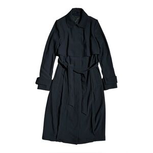 Dawn Levy Maddy Trench Coat Black